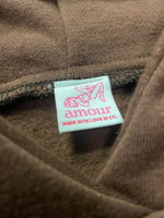 Load image into Gallery viewer, amour f/w 2022 chenille hoodie
