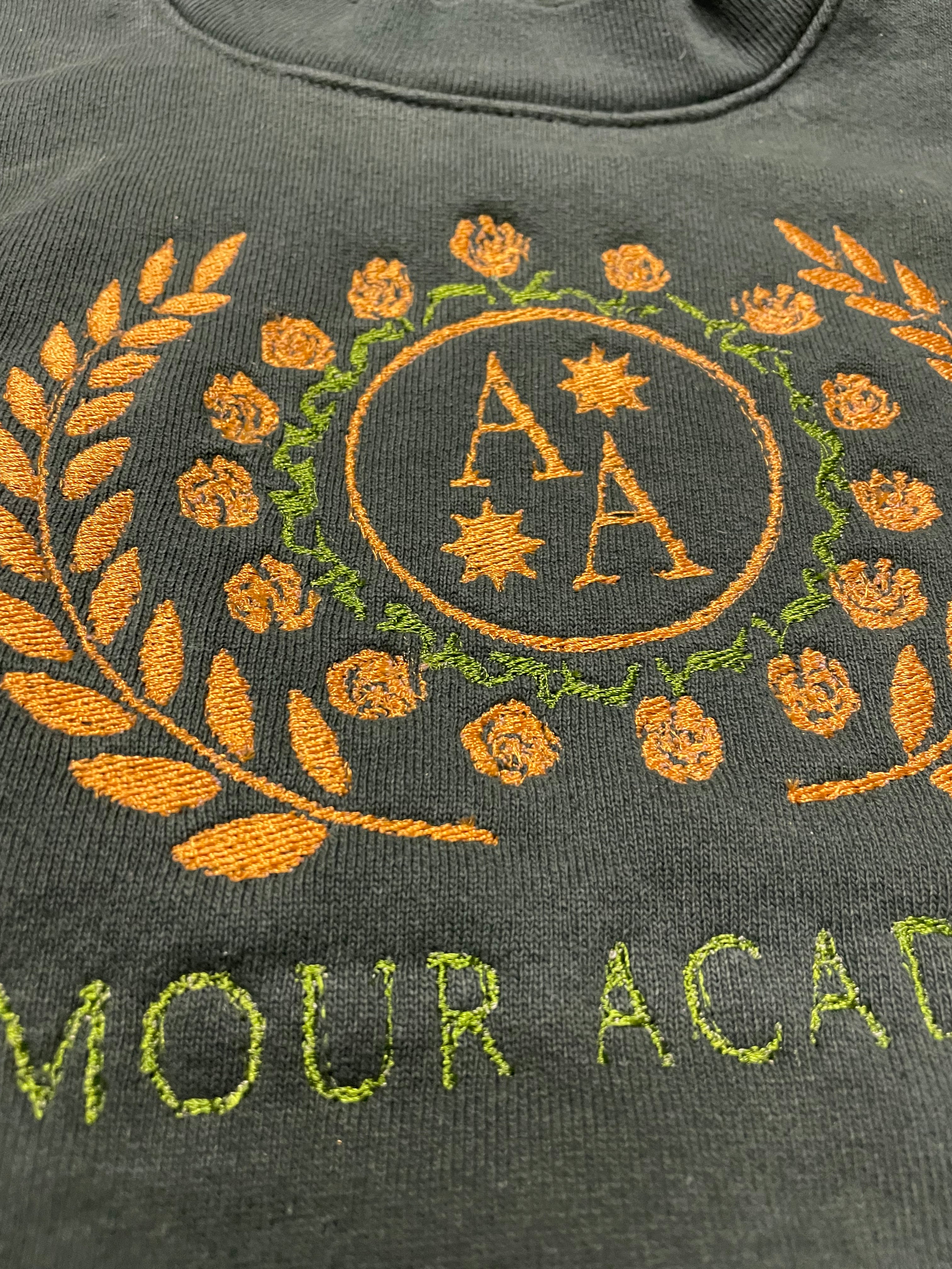 Green Amour Academy Crewneck