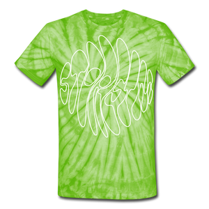 TieDyeTee™ - spider lime green